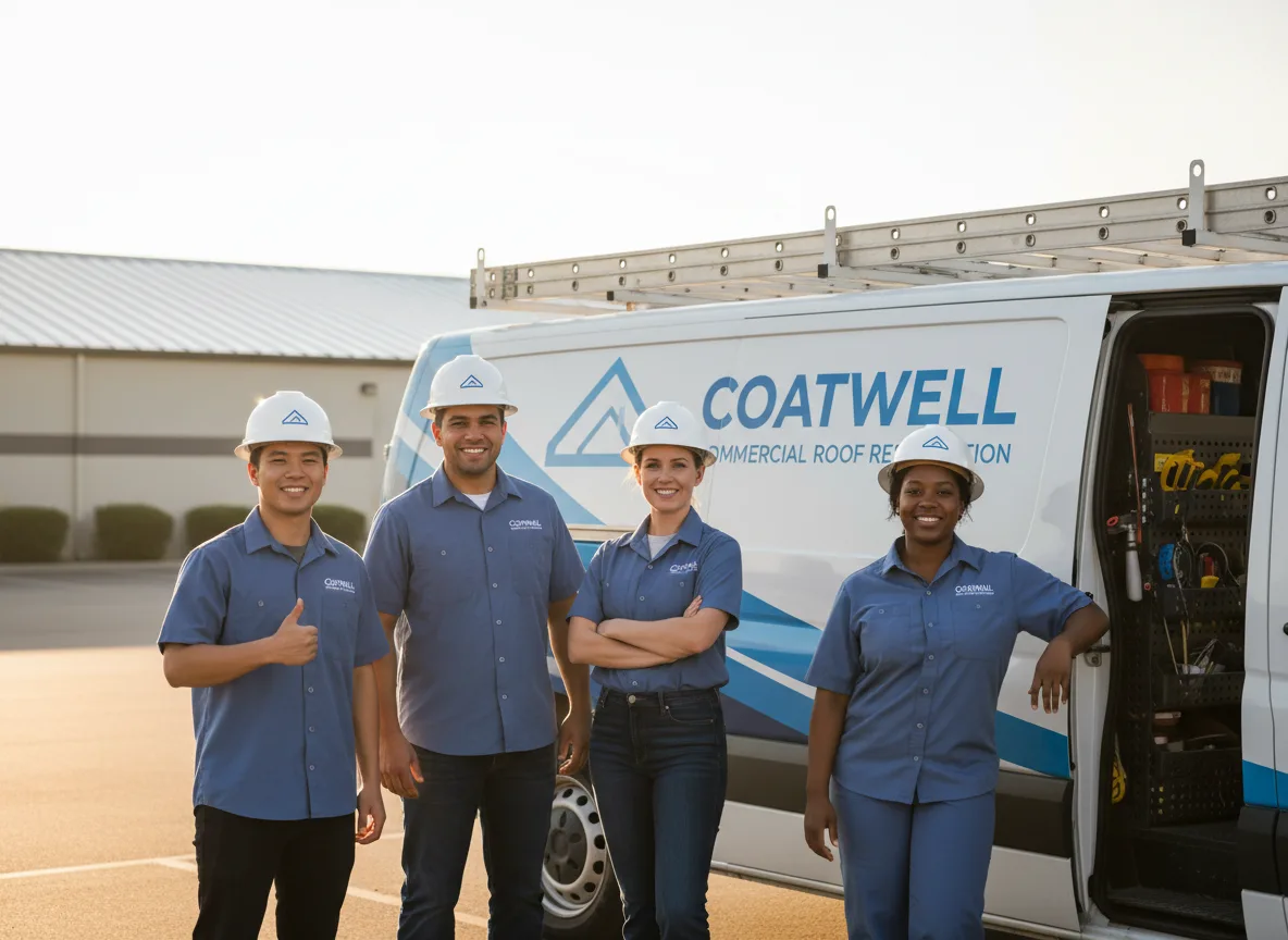 Commercial roof coating company in Dodson, LA